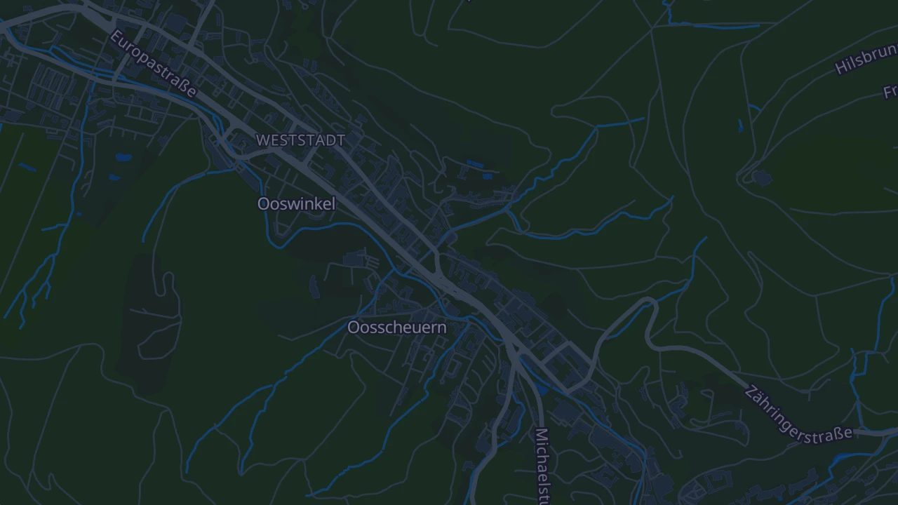 Karte von Baden-Baden
