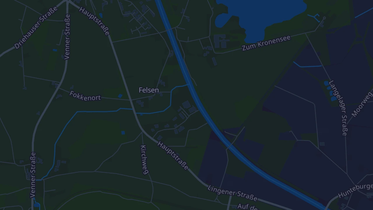 Karte von Ostercappeln
