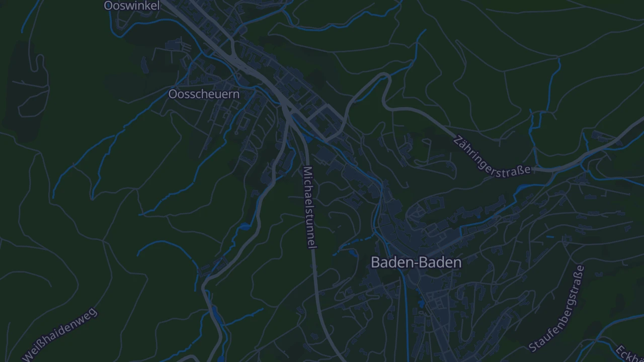 Karte von Baden-Baden