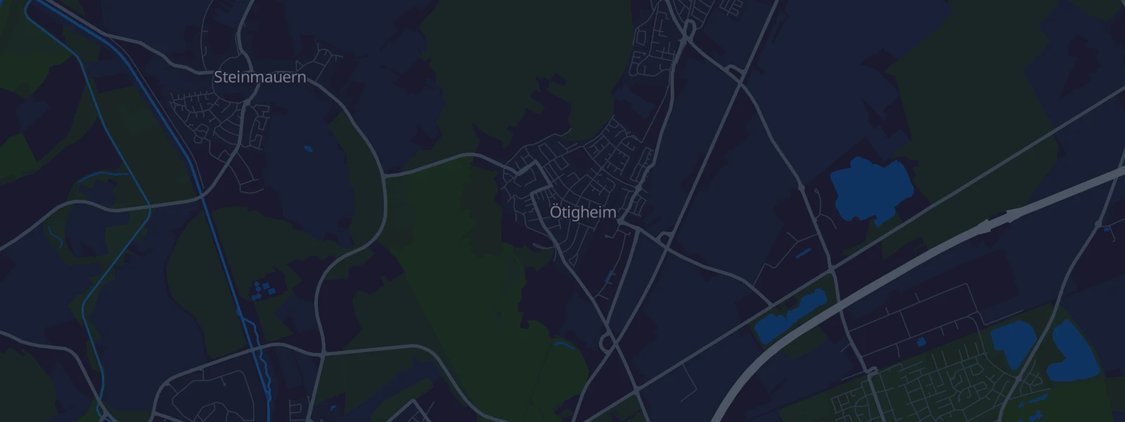 Karte von Ötigheim