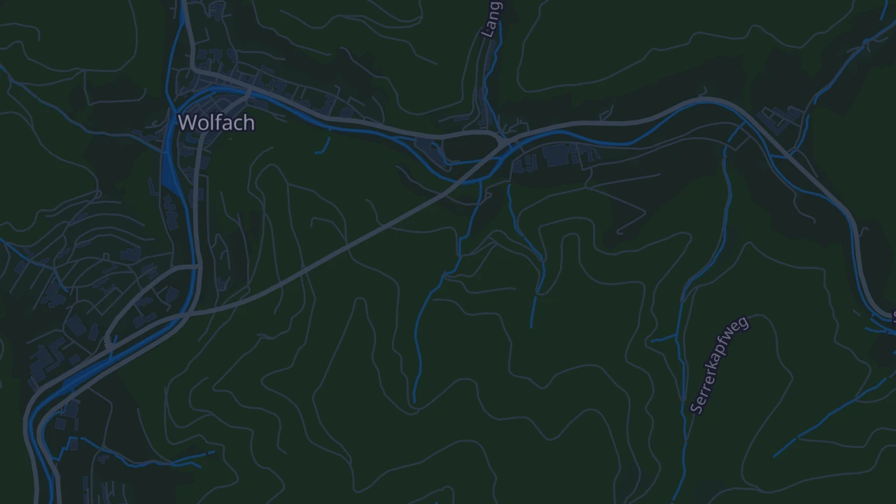 Karte von Wolfach