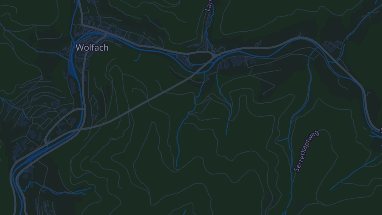 Karte von Wolfach