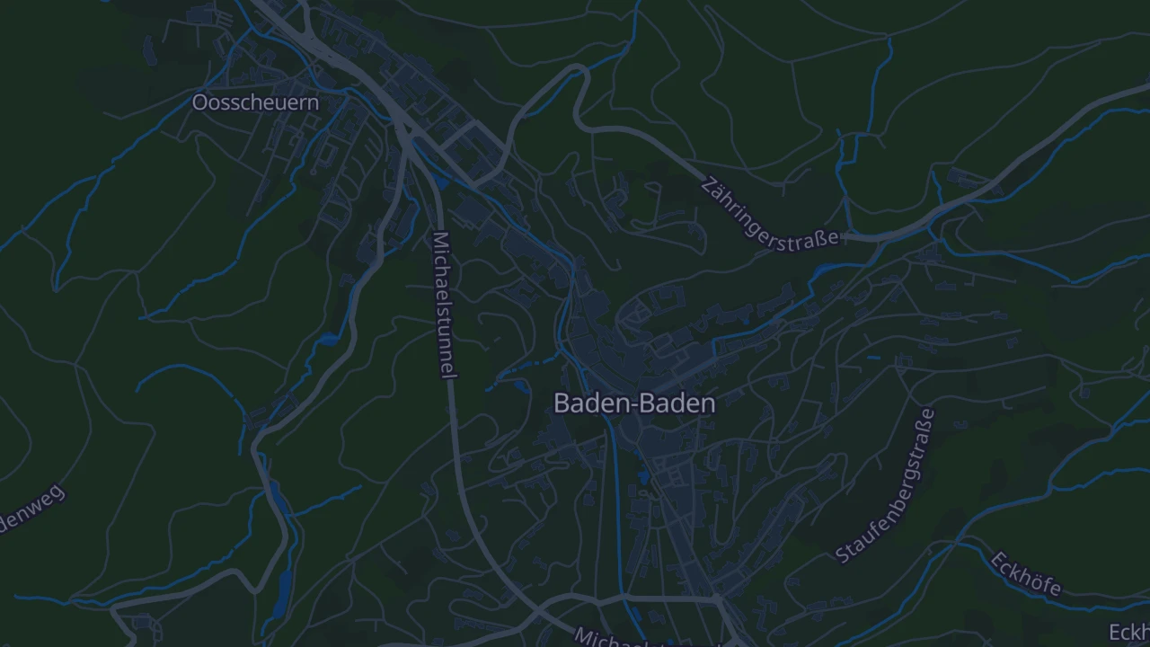 Karte von Baden-Baden