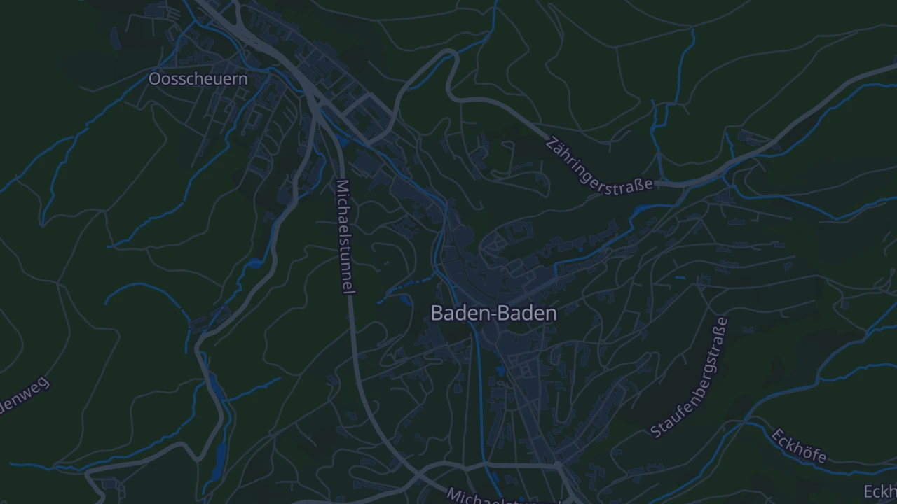 Karte von Baden-Baden