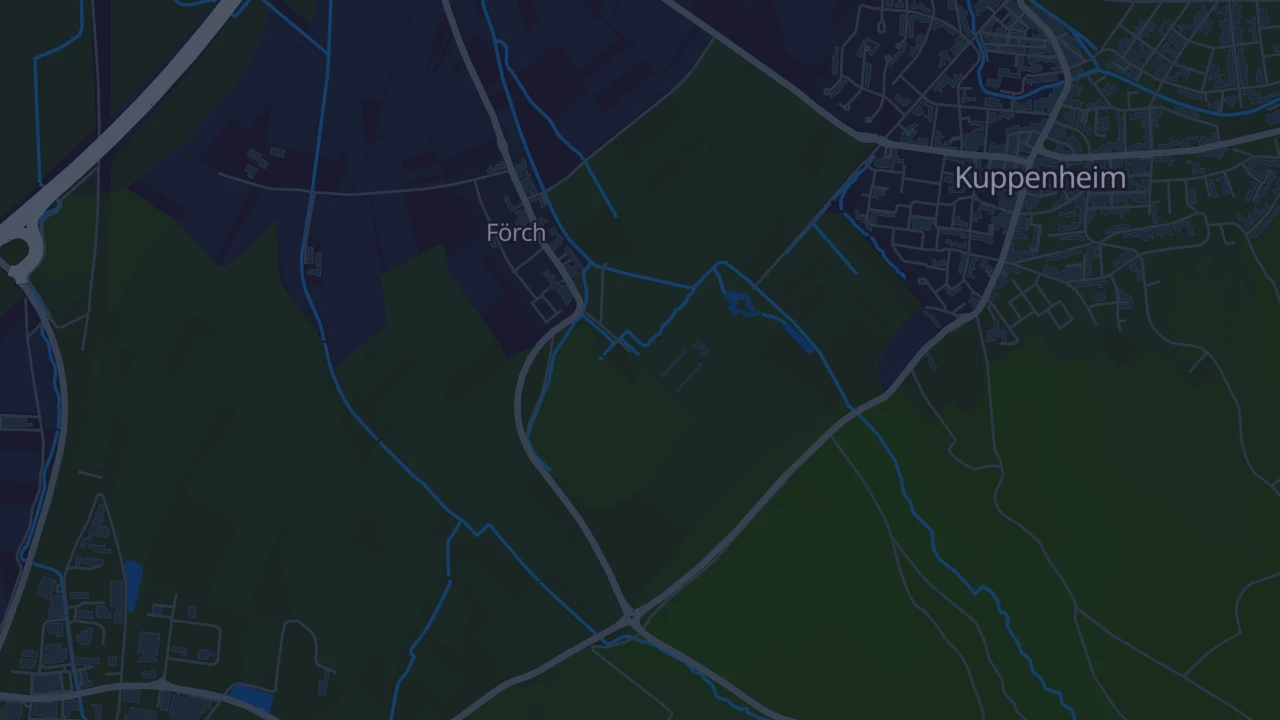 Karte von Rastatt - Förch