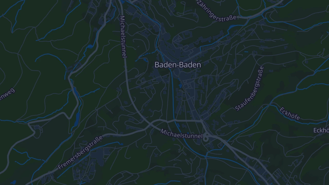 Karte von Baden-Baden