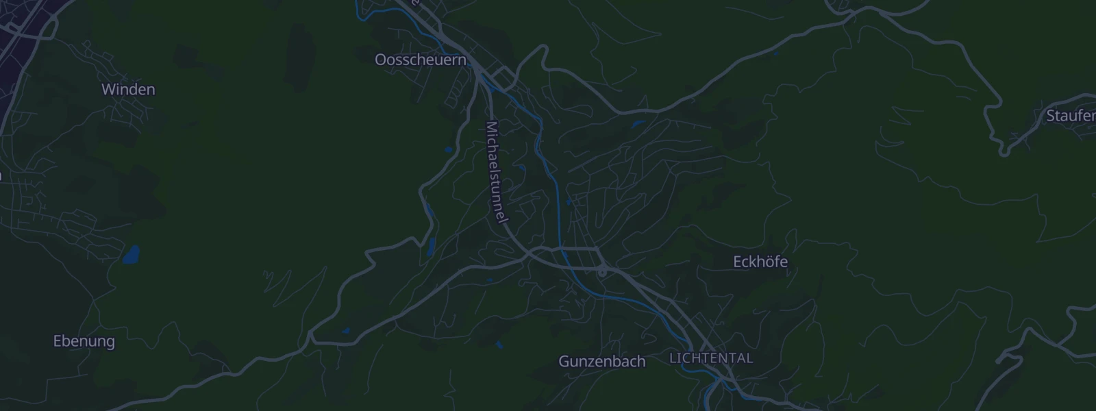 Karte von Baden-Baden