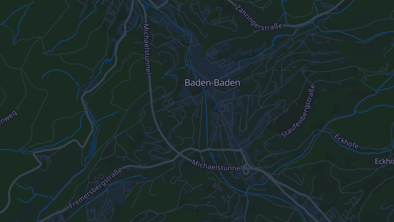 Karte von Baden-Baden