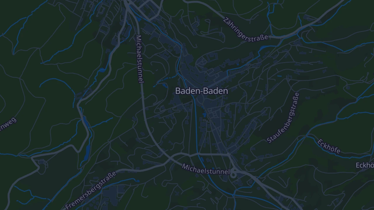 Karte von Baden-Baden