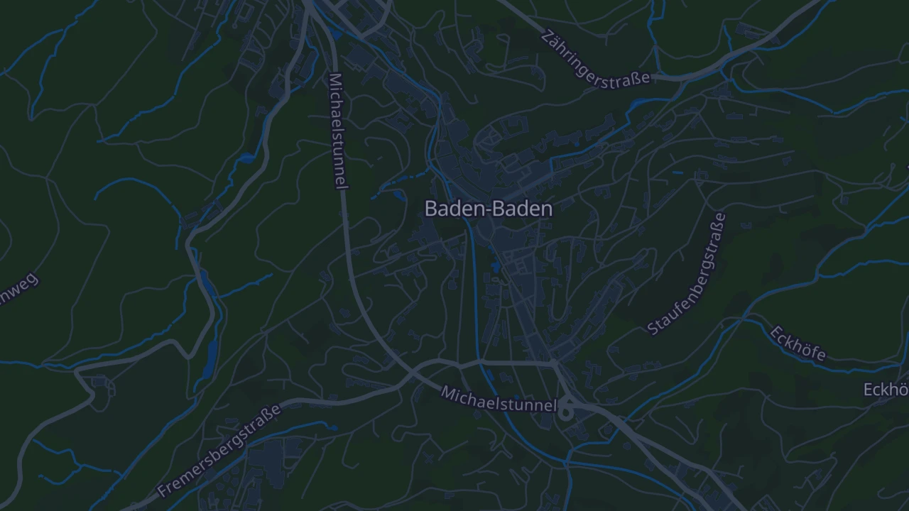 Karte von Baden-Baden
