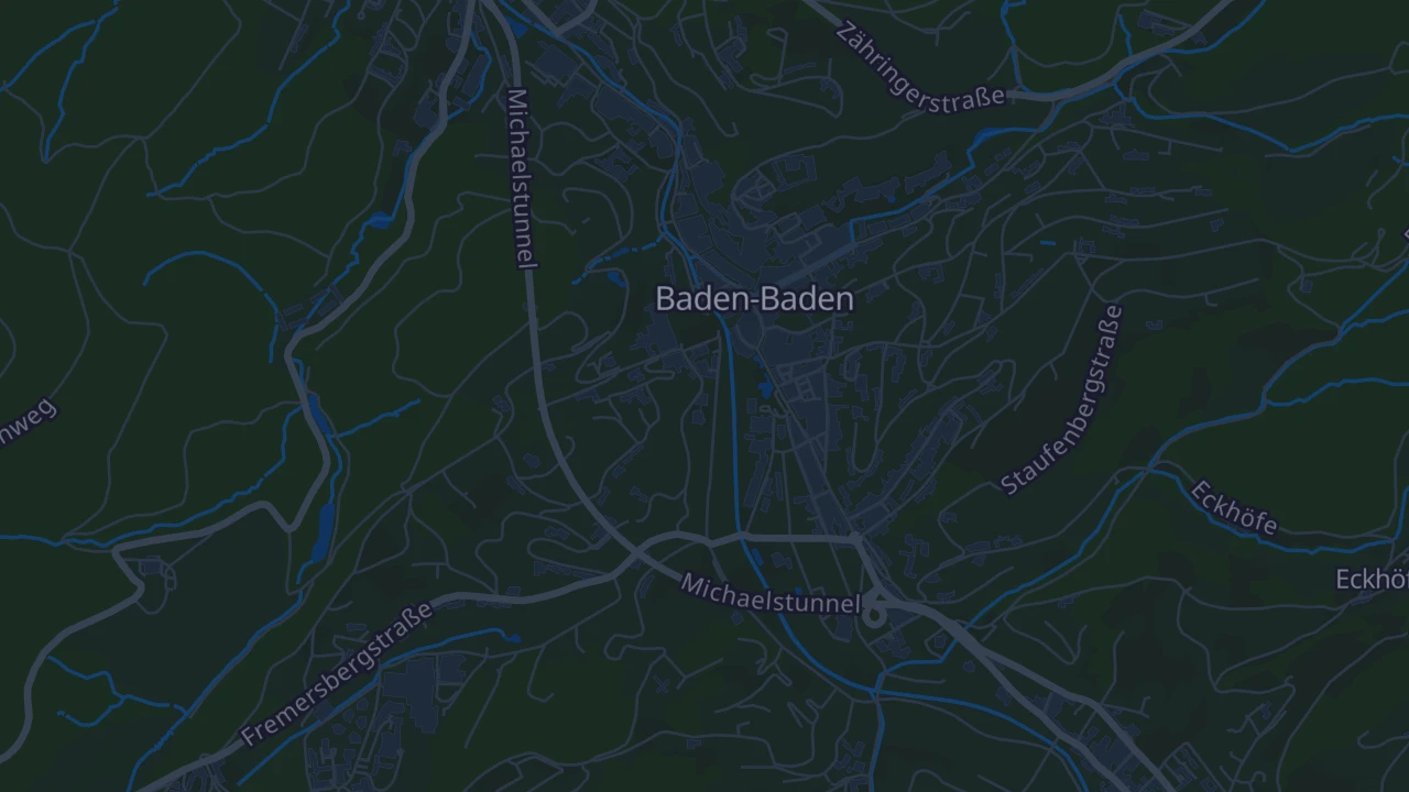 Karte von Baden-Baden