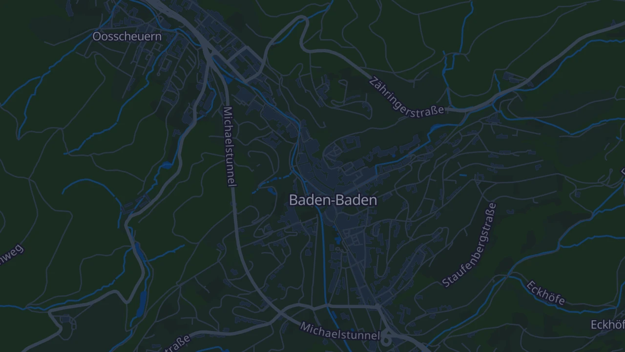 Karte von Baden-Baden