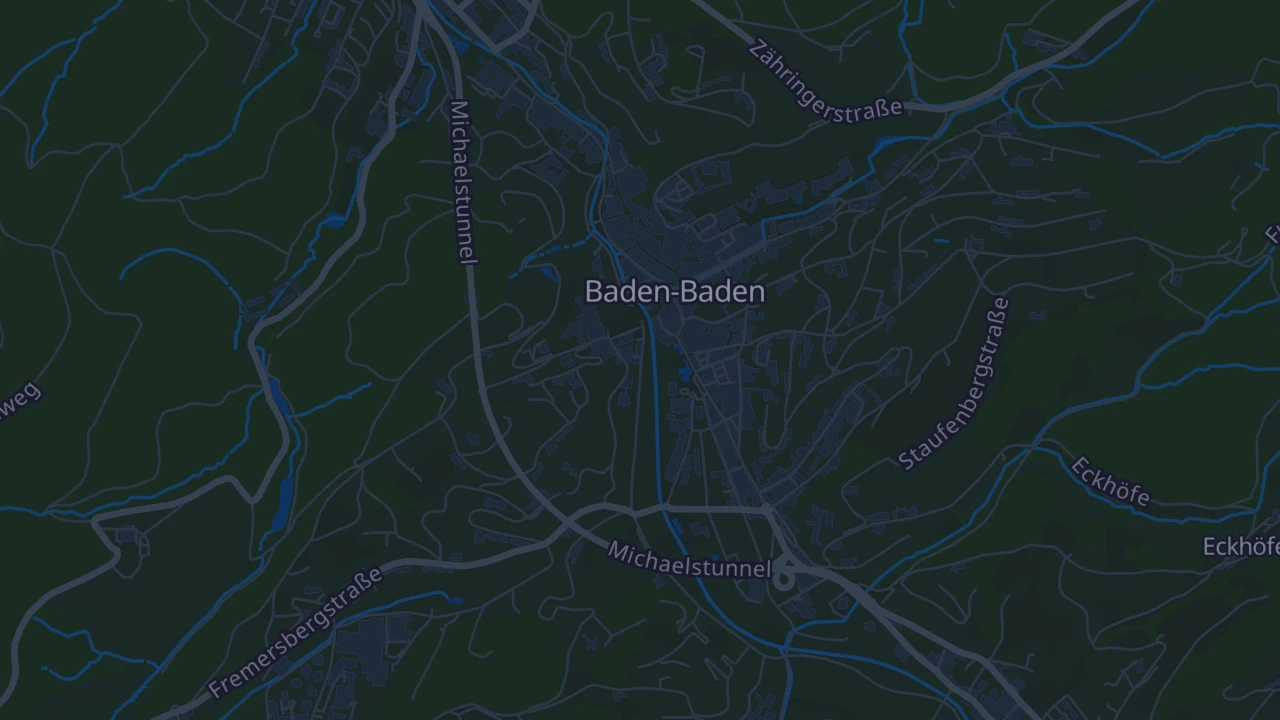 Karte von Baden-Baden