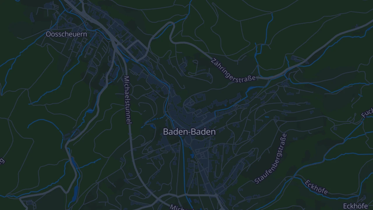 Karte von Baden-Baden