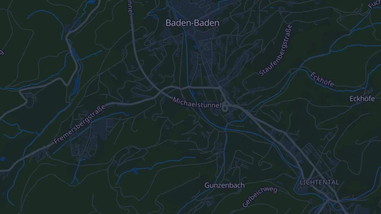 Karte von Baden-Baden