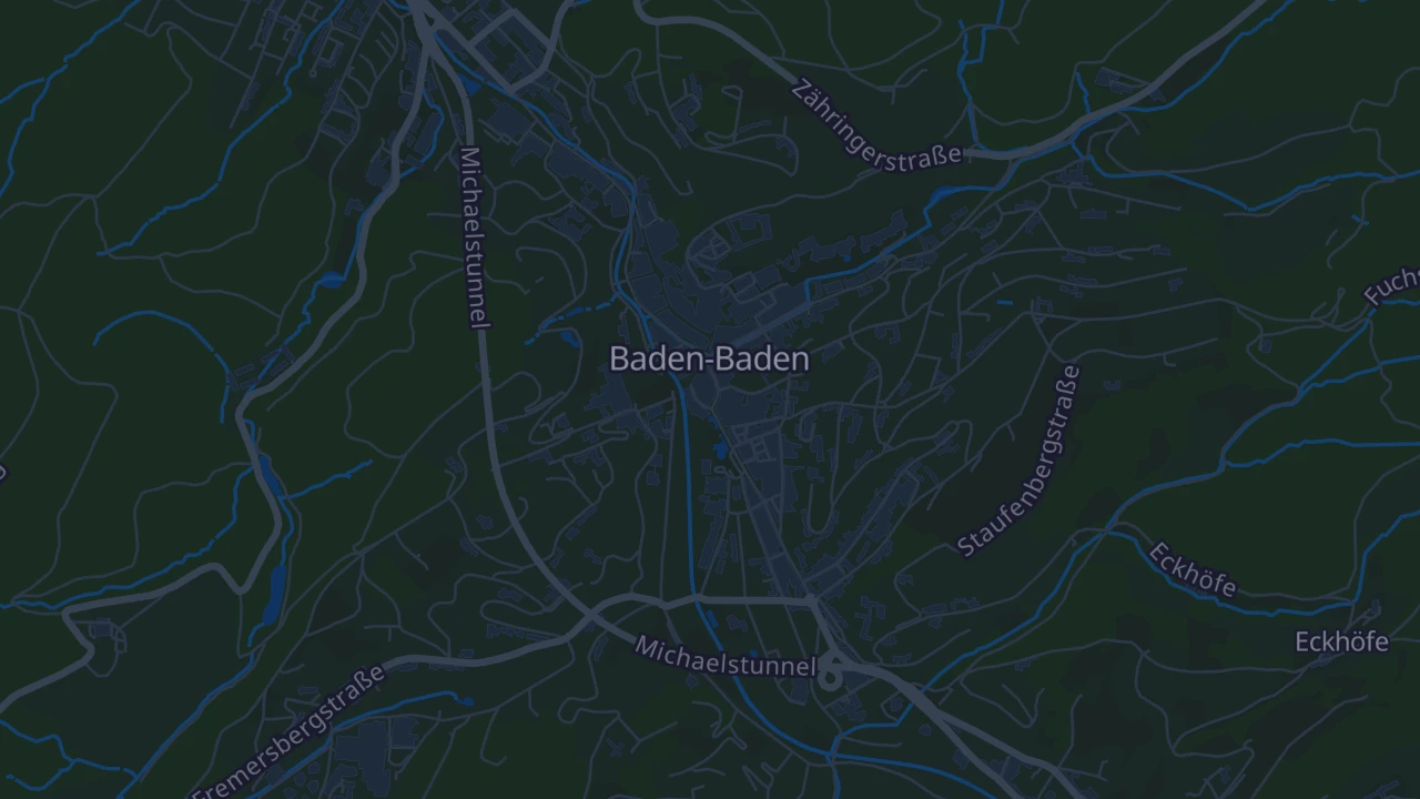 Karte von Baden-Baden