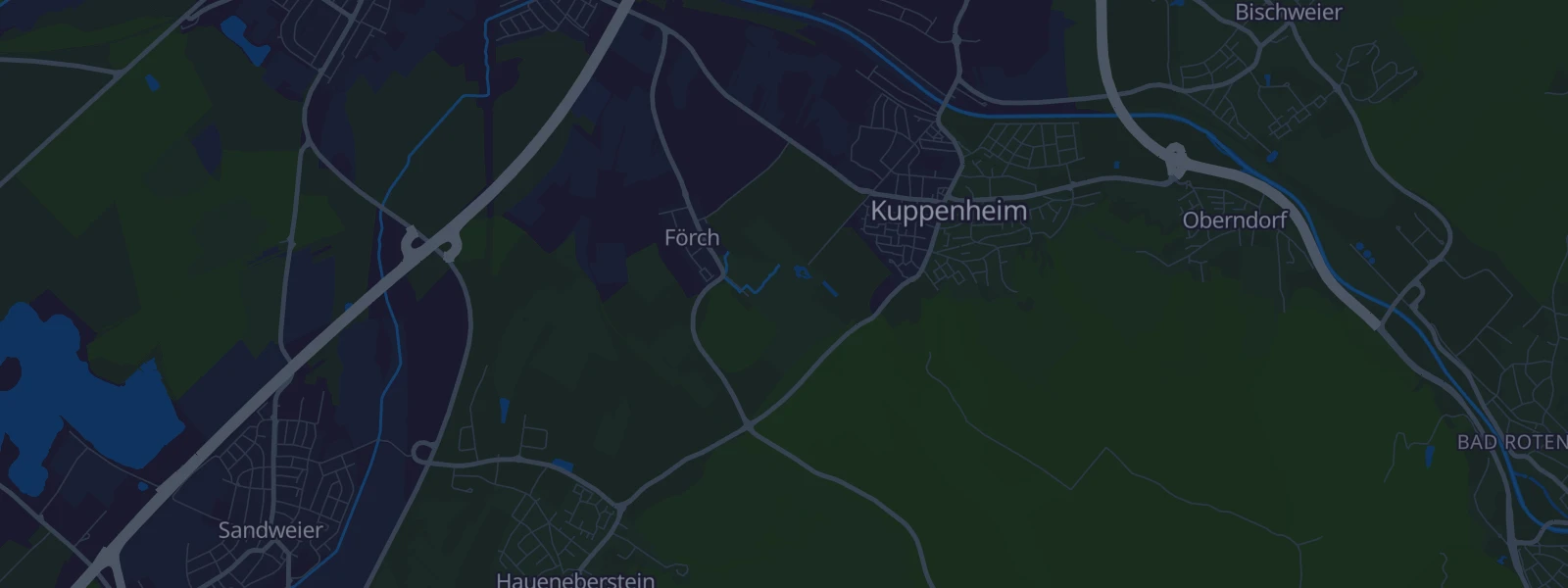 Karte von Rastatt