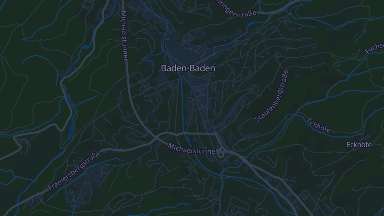 Karte von Baden-Baden