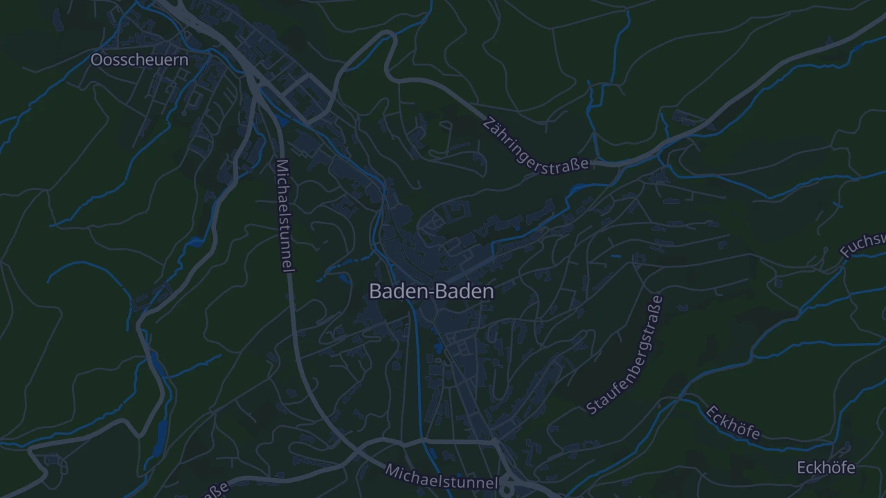 Karte von Baden-Baden