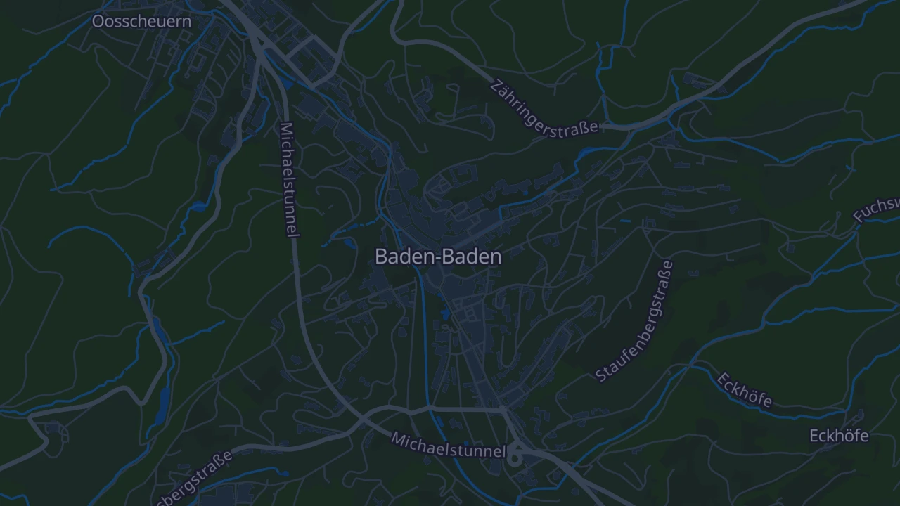 Karte von Baden-Baden