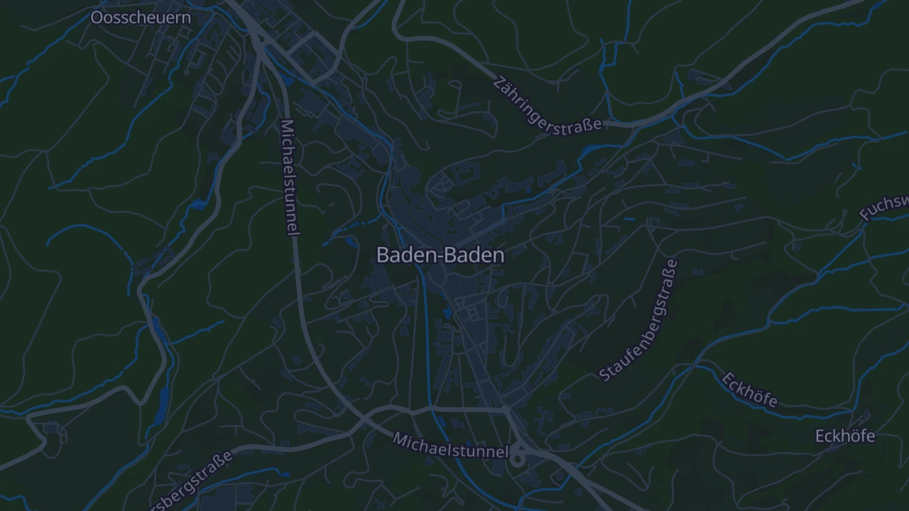 Karte von Baden-Baden