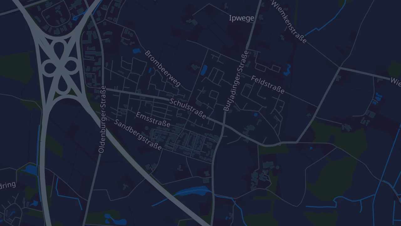 Karte von Rastede