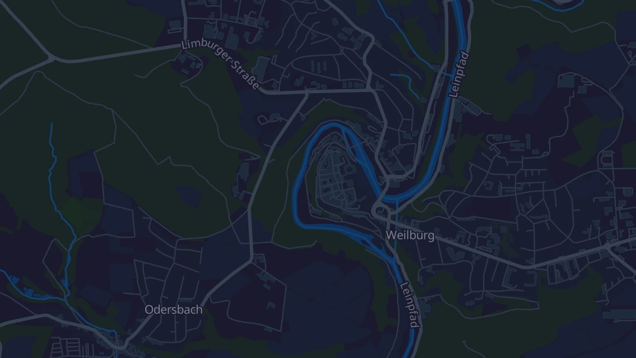 Karte von Weilburg