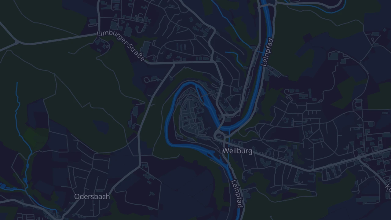 Karte von Weilburg