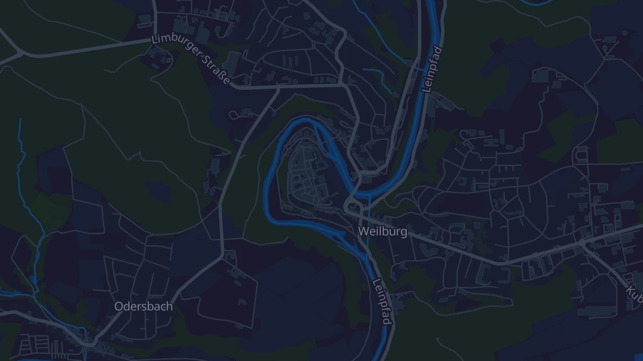 Karte von Weilburg