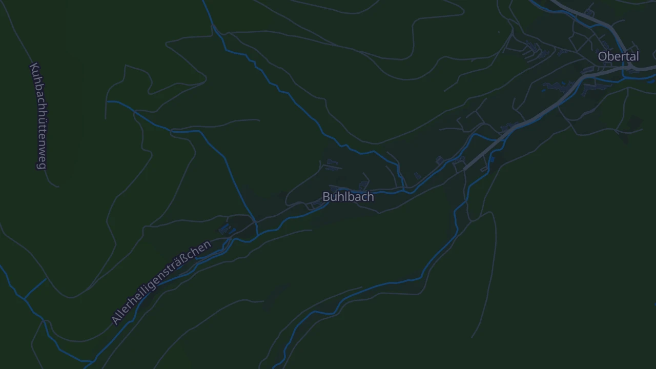 Karte von Baiersbronn