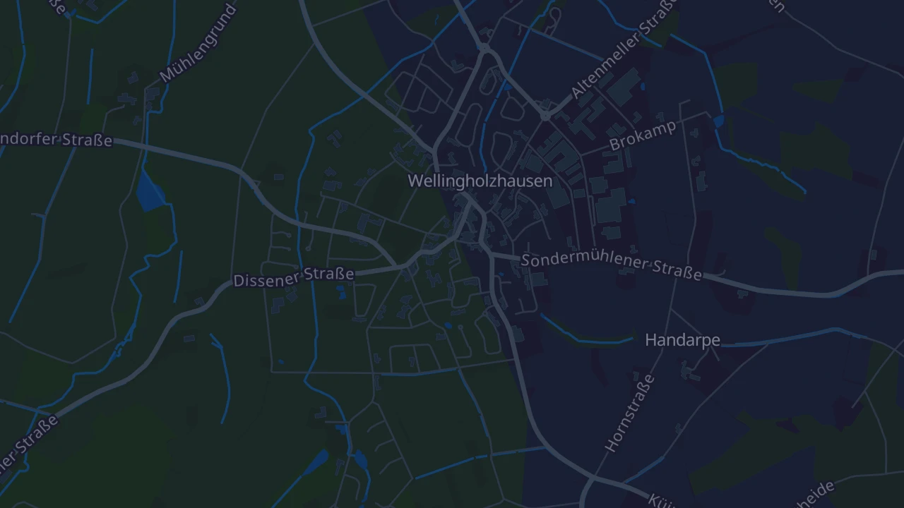 Karte von Melle