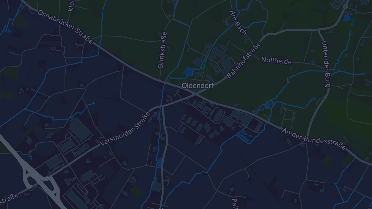 Karte von Borgholzhausen