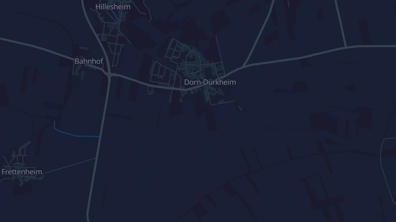 Karte von Dorn-Dürkheim