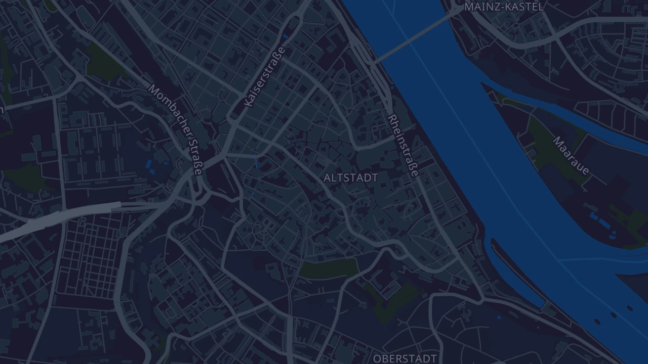 Karte von Mainz-Altstadt