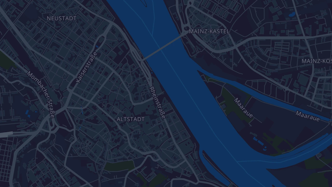 Karte von Mainz-Altstadt
