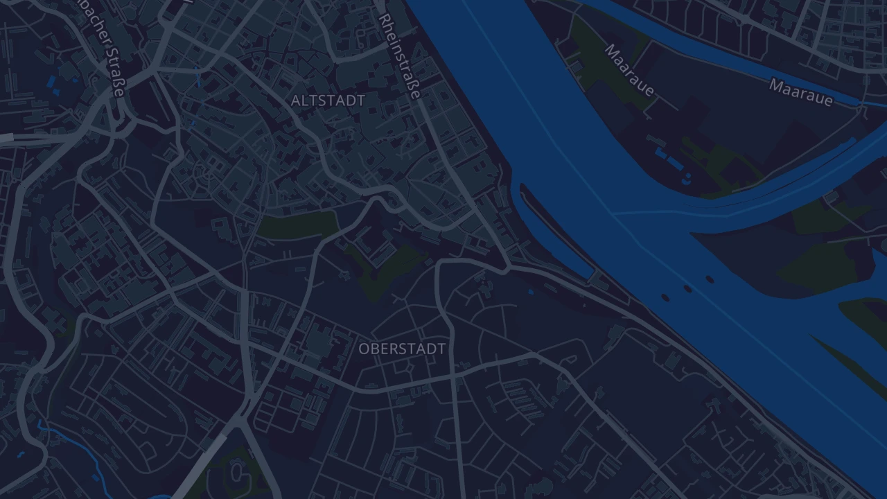 Karte von Mainz