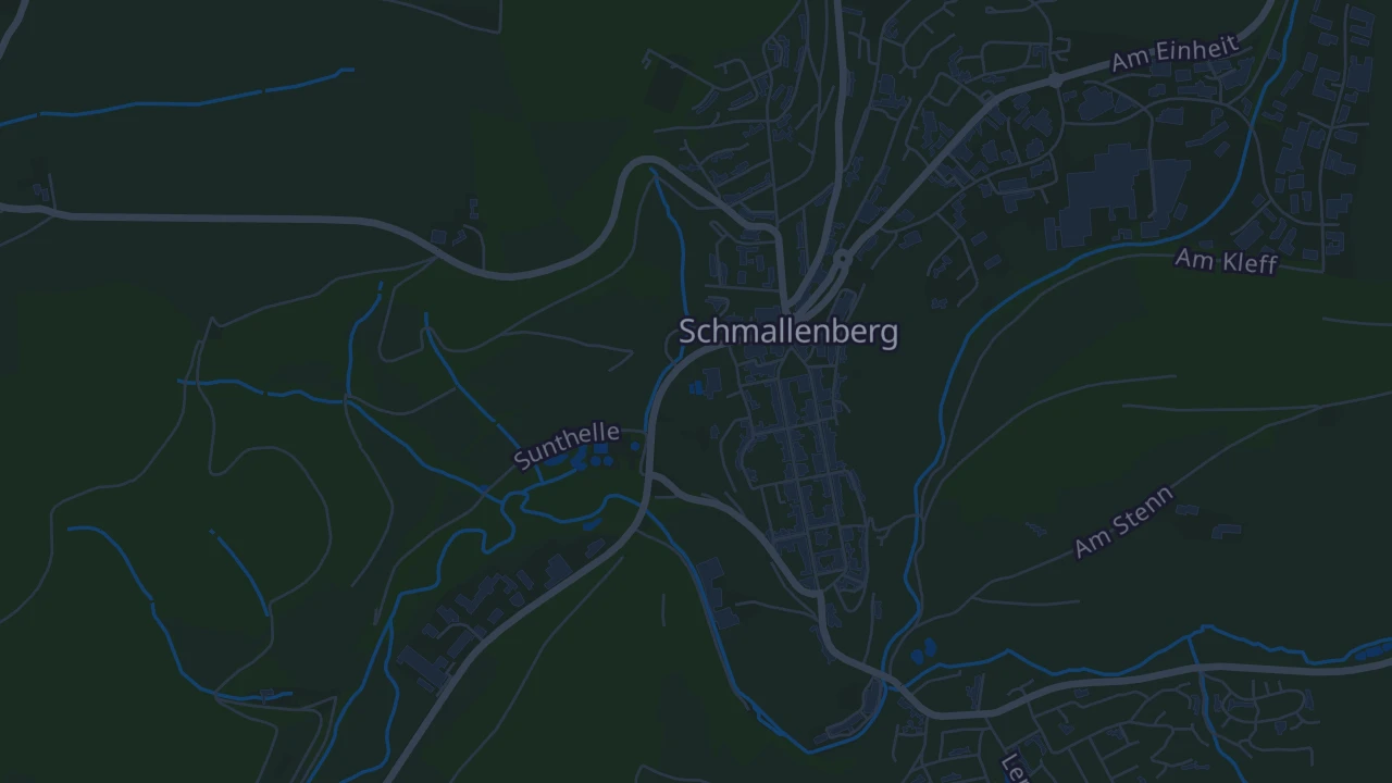 Karte von Schmallenberg