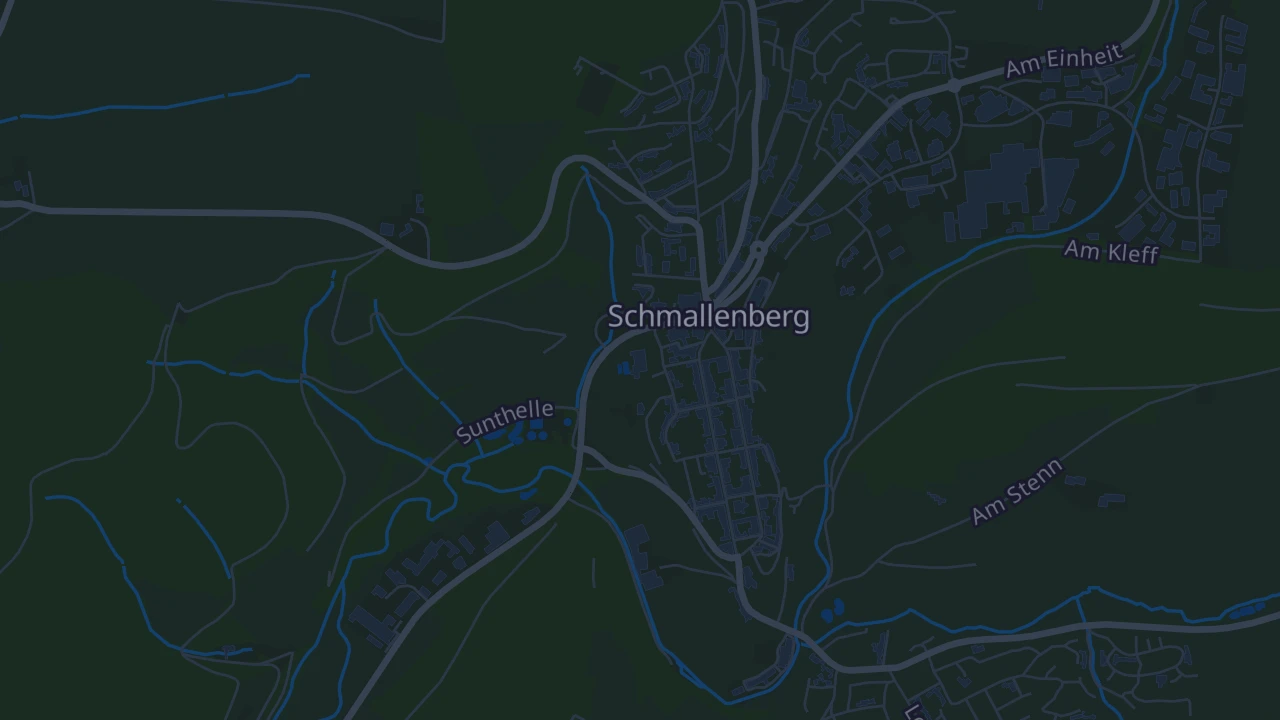 Karte von Schmallenberg