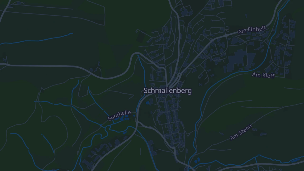 Karte von Schmallenberg