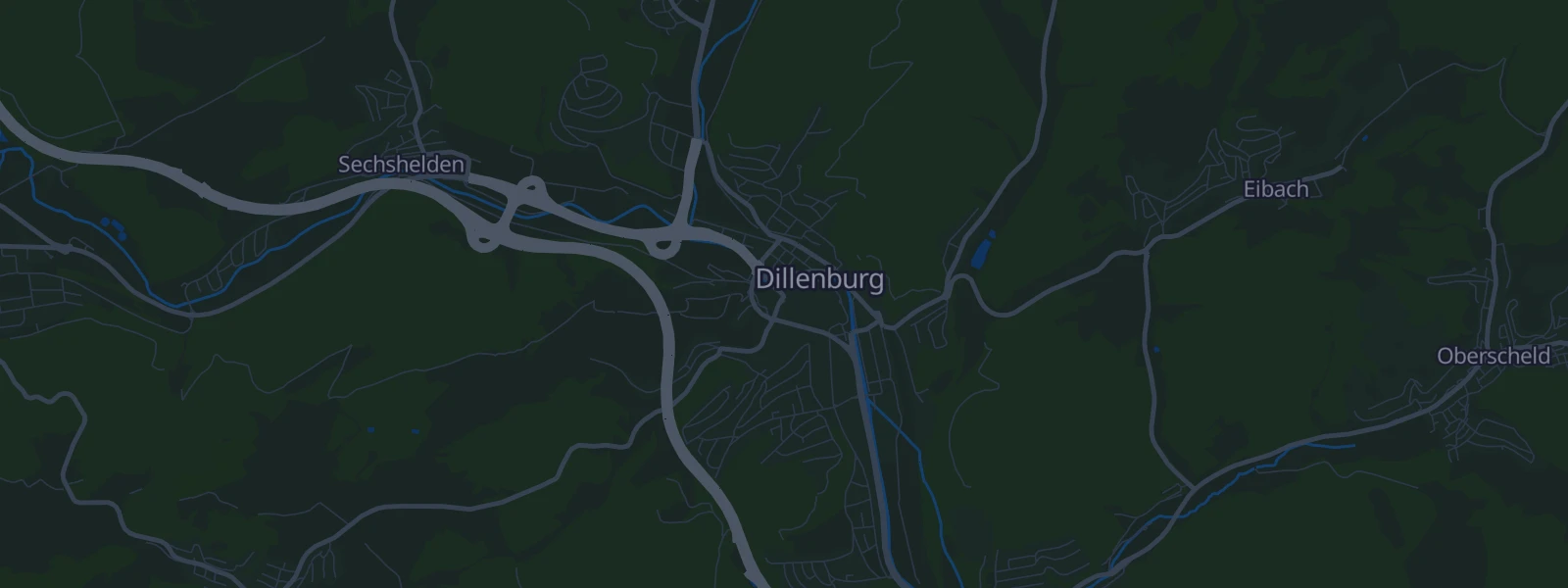 Karte von Dillenburg