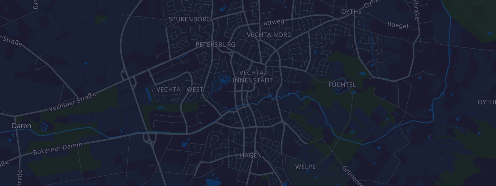 Karte von Vechta