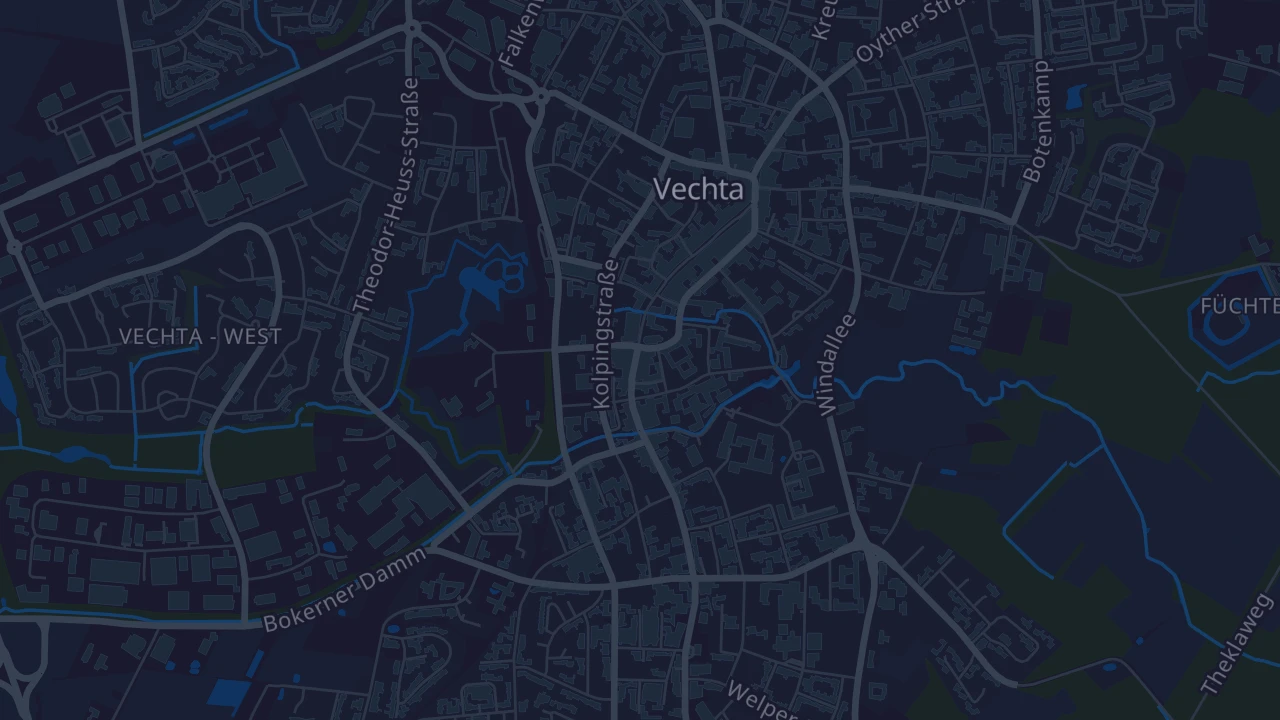Karte von Vechta