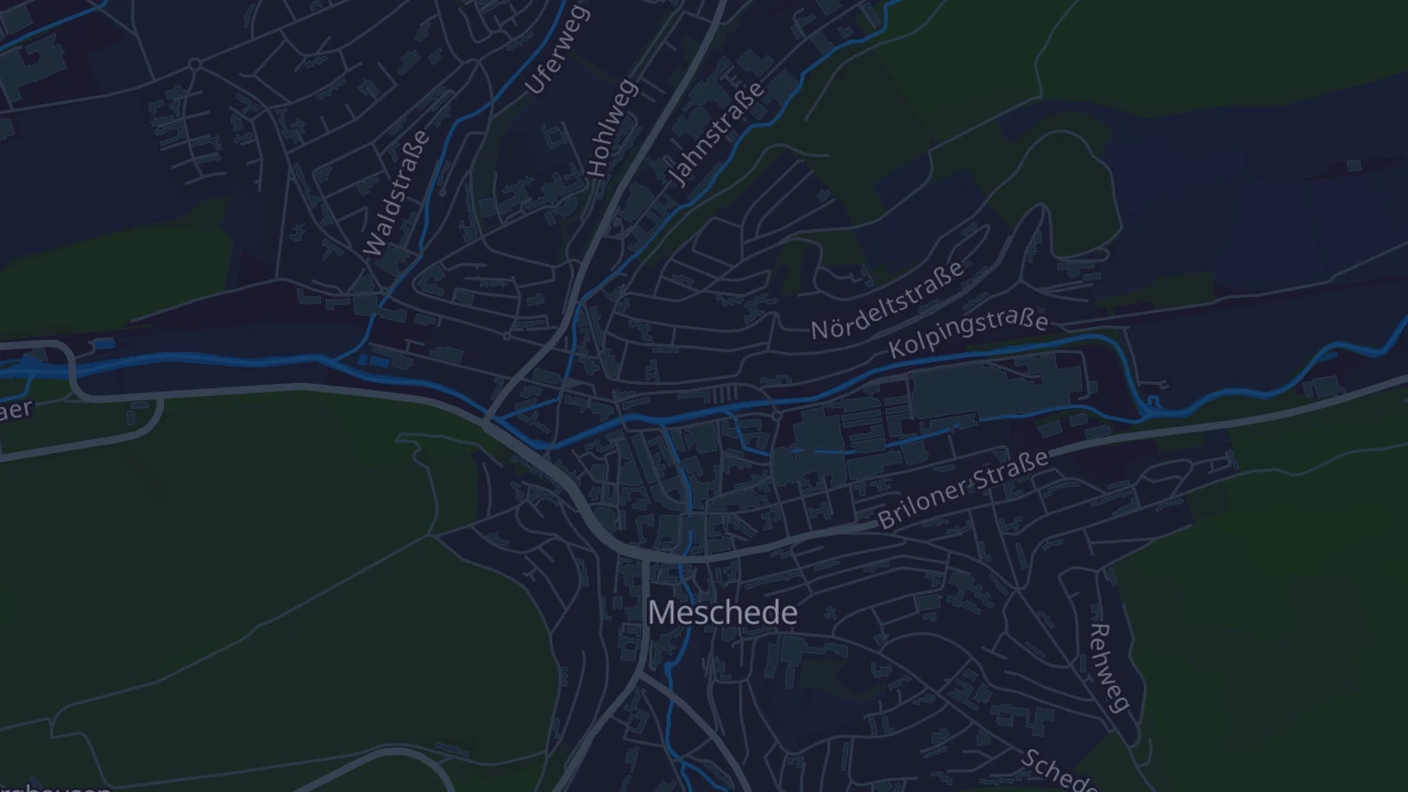 Karte von Meschede