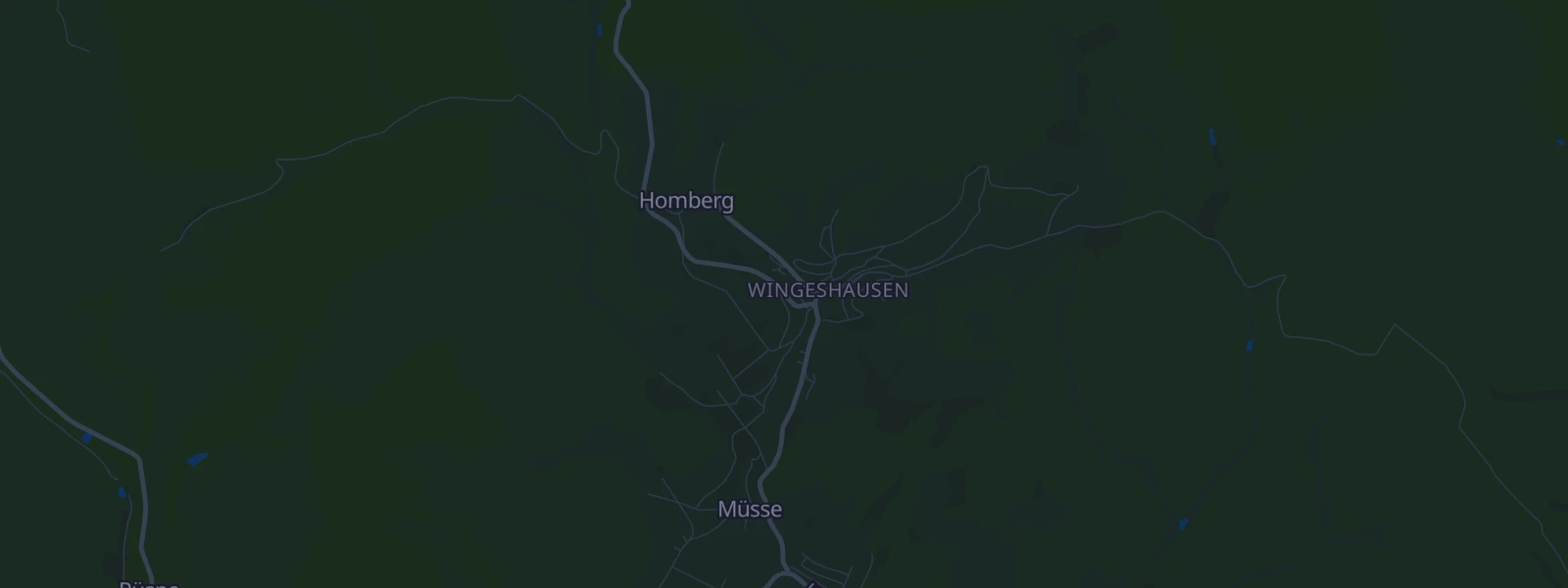 Karte von Bad Berleburg Wingeshausen