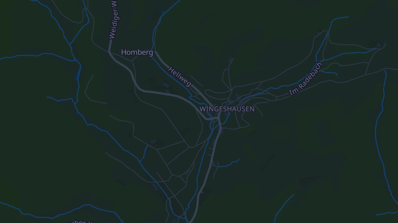 Karte von Bad Berleburg Wingeshausen