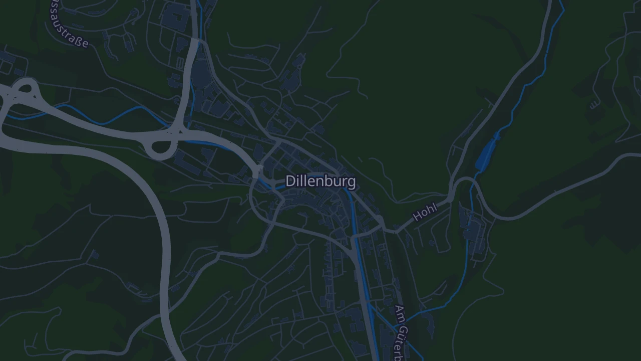 Karte von Dillenburg