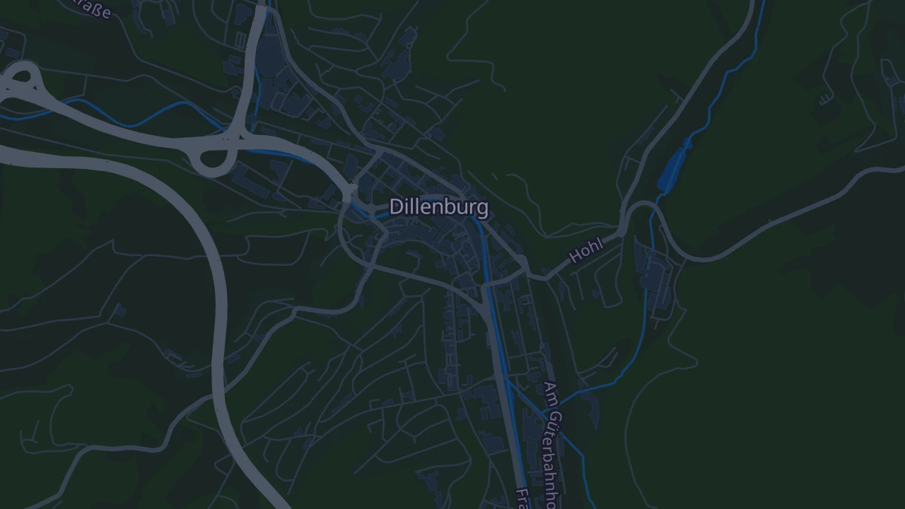 Karte von Dillenburg