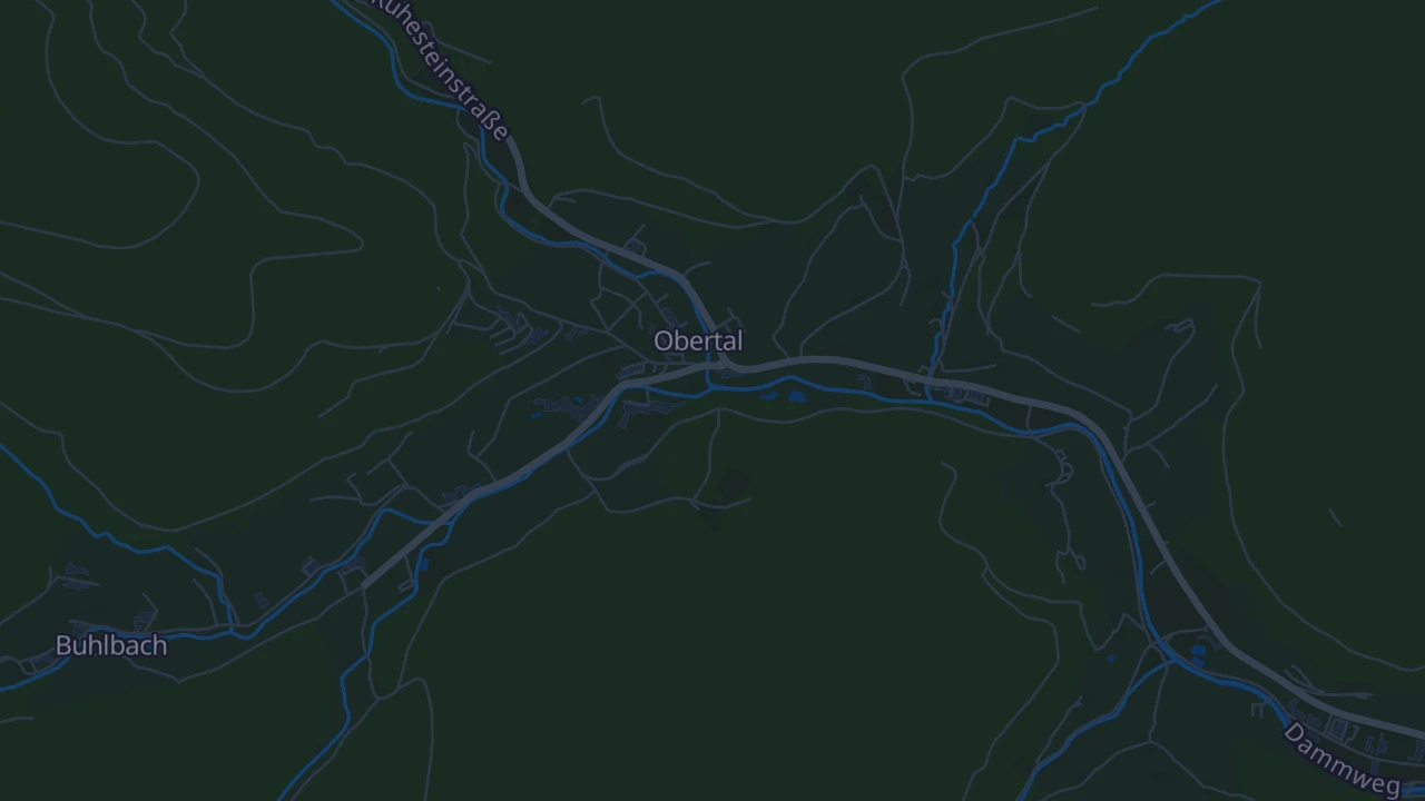 Karte von Baiersbronn