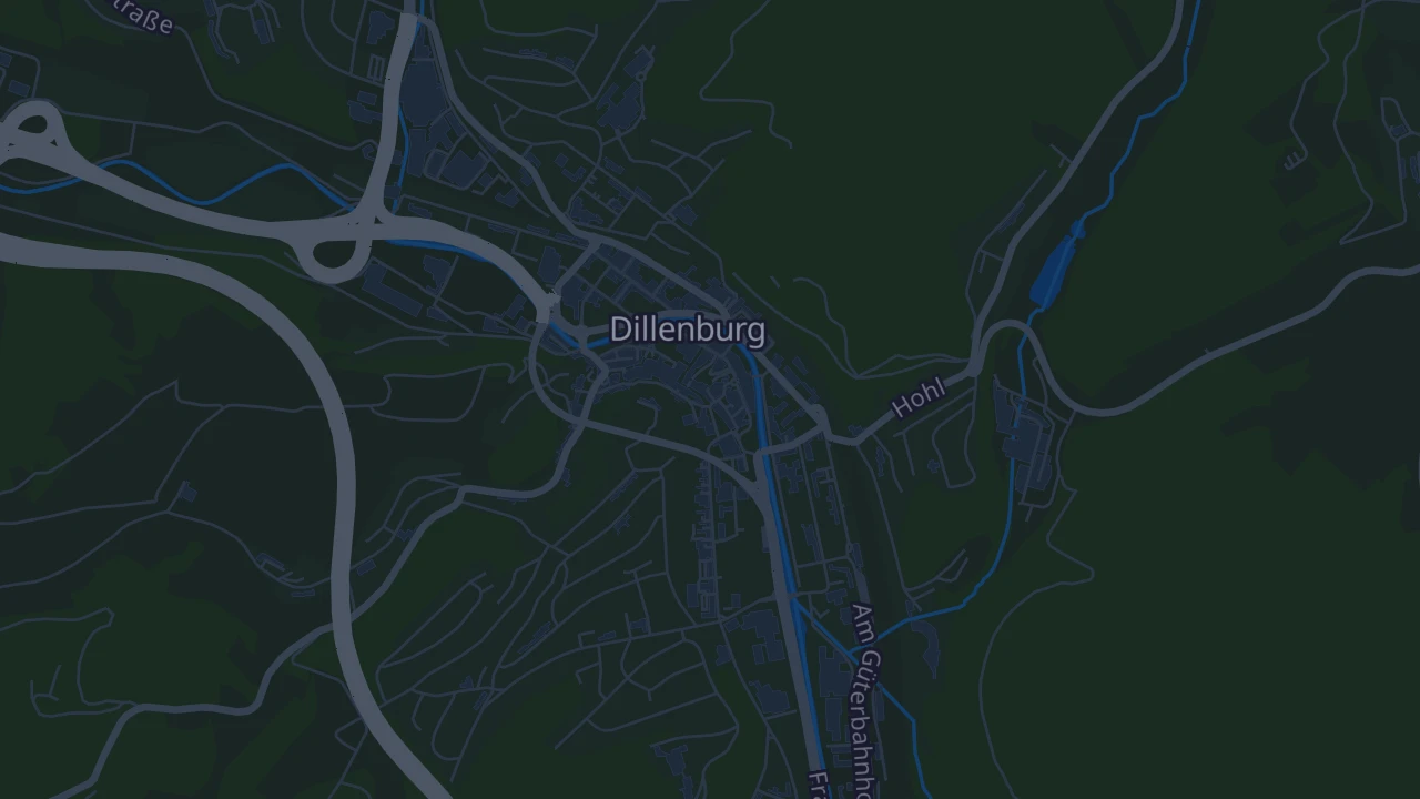 Karte von Dillenburg