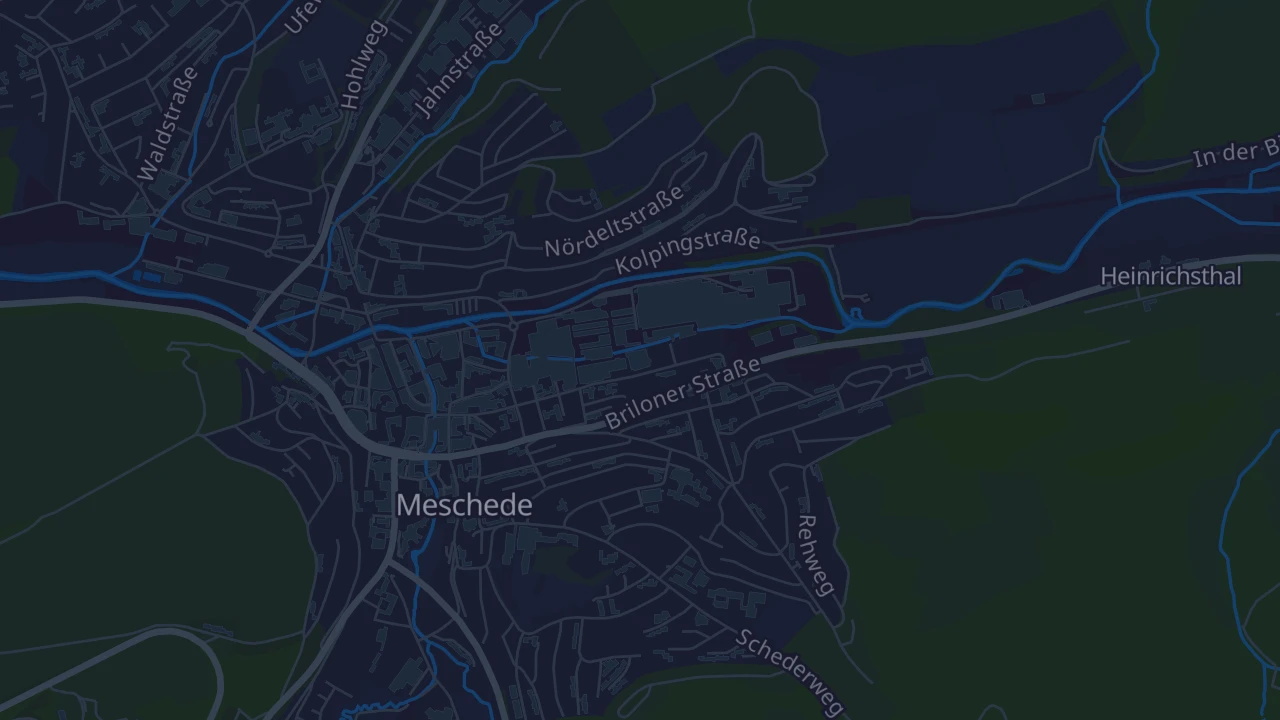 Karte von Meschede
